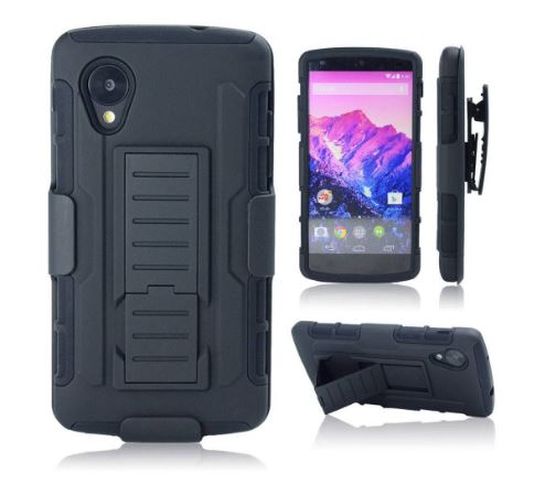 Future Armor LG Nexus 5 / Kick Stand / Defender Belt Clip Model OtterBox Case Out Door - STGRS