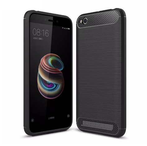 Xiaomi Redmi 5A - Rugged FS / Delkin - Carbon Fibre Case Slim Rugged Armor ShockProof / Rubber